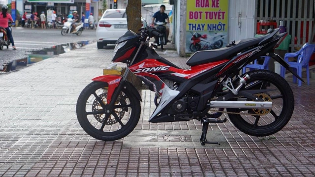 Sonic 150 độ king of với loạt đồ chơi chất lượng của biker tiền giang - 8