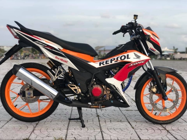 Sonic 150 phiên bản repsol mang biển cù lũ - 1