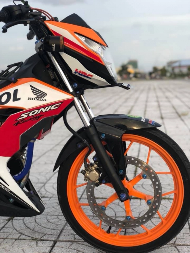 Sonic 150 phiên bản repsol mang biển cù lũ - 5