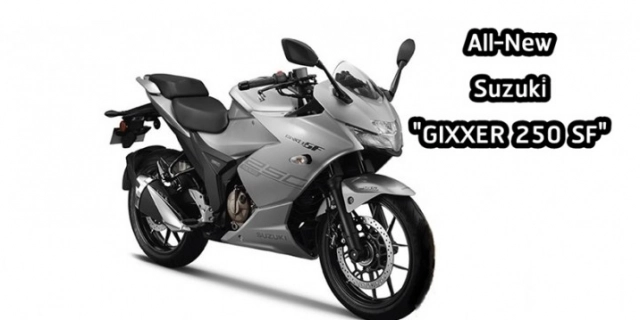 Suzuki gixxer 250 sf hoàn toàn mới chuẩn bị ra mắt có giá từ 57 triệu vnd - 1