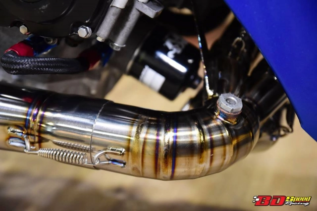 Suzuki gsx-r1000r quái vật dragbike sở hữu dàn ống xả độc nhất vô nhị - 6