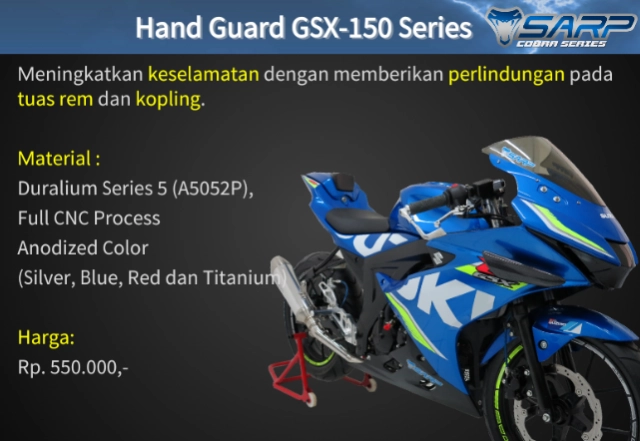 Suzuki gsx r150 với option đồ chơi chính hãng sarp tại thị trường indo - 6