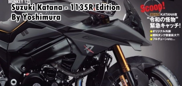 Suzuki katana 1135r edition phiên bản được tạo riêng bởi yoshimura dần lộ diện - 1