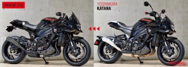 Suzuki katana 1135r và katana 1000r với gói phụ kiện đặc biệt từ yoshimura - 4
