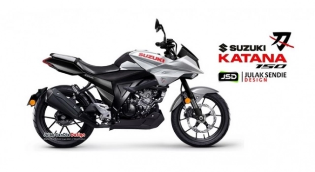 Suzuki katana 150 lộ diện hình ảnh thiết kế khá thú vị - 1