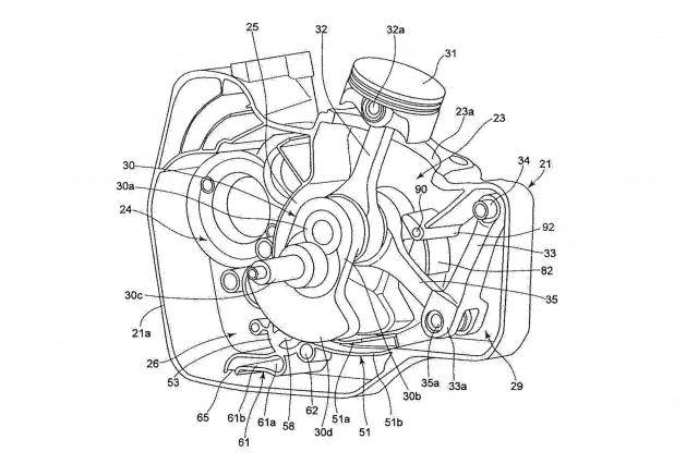 Suzuki tiết lộ bảng thiết kế động cơ xi-lanh đơn 700cc hoàn toàn mới - 4