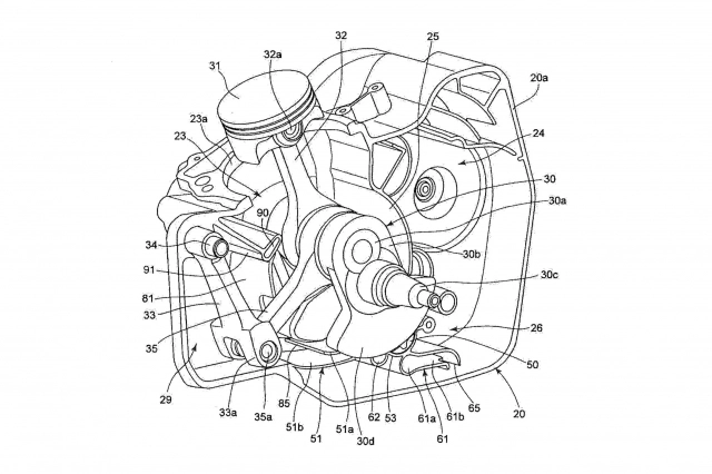 Suzuki tiết lộ bảng thiết kế động cơ xi-lanh đơn 700cc hoàn toàn mới - 5