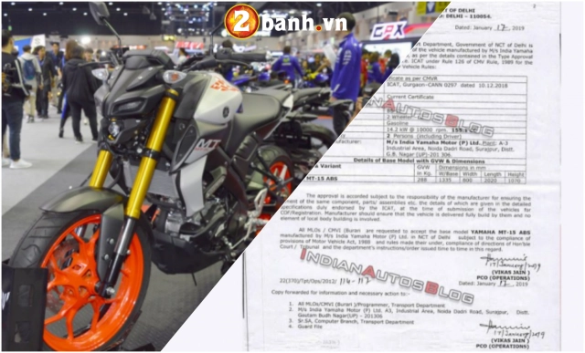 Thông tin yamaha mt-15 abs ấn độ bị rò rỉ khác với mt-15 tại thị trường thái lan - 1