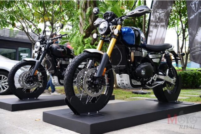 Triumph scrambler 1200 xcxe trình làng tại thái lan với giá lên tới 463 triệu vnd - 1