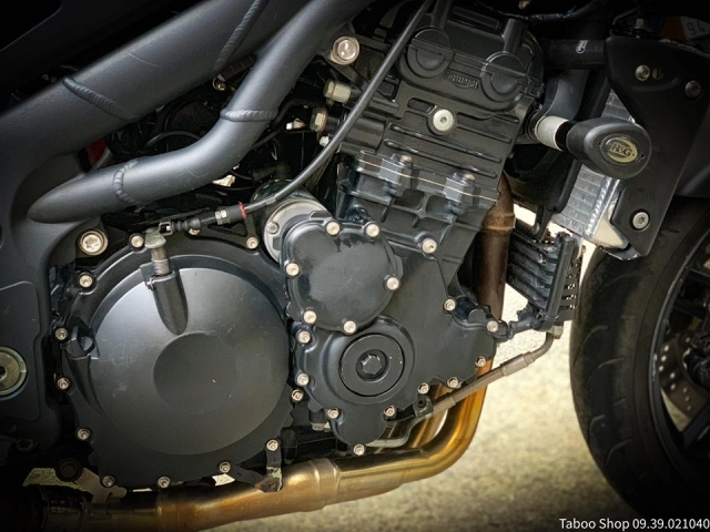 Triumph speedtriple 1050 độ hút hồn theo phong cách flattrack của biker việt - 7