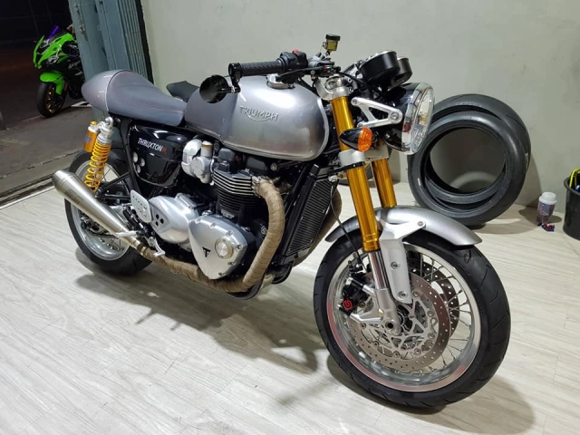 Triumph thruxton 1200 r độ thay đổi đến mê hoặc - 3