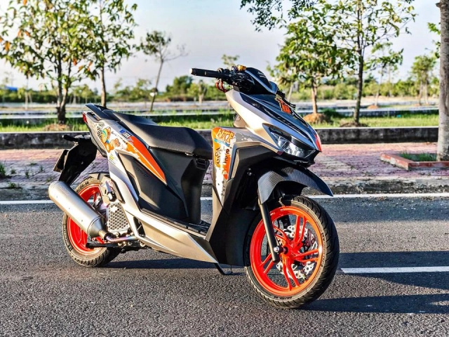 Vario 150 độ nhẹ nhàng với phong cách tem mới lạ siêu ngầu - 7