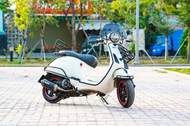 Vespa primavera độ siêu khủng như vẫn giữ được đôi nét cổ điển - 1