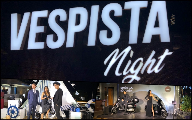 Vespista night đêm trình diễn các dòng vespa phiên bản đặc biệt 2018 - 1