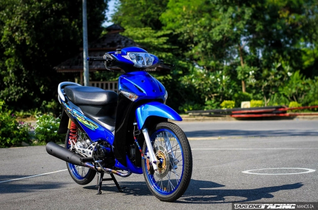 Wave 125 độ dàn chân sexy của dân chơi thailand - 3