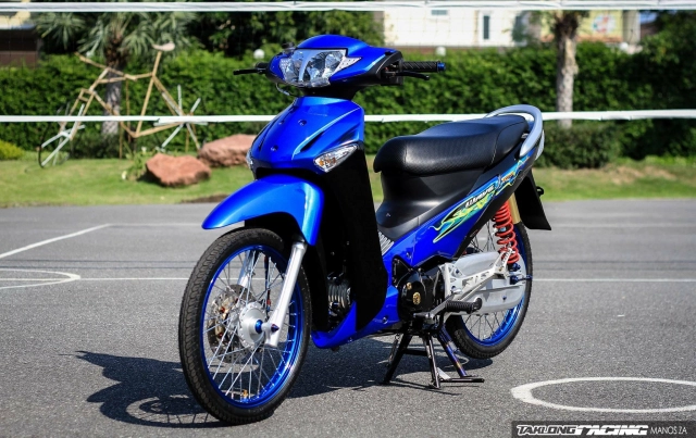 Wave 125 độ dàn chân sexy của dân chơi thailand - 9