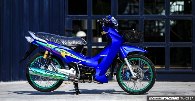 Wave 125 độ trên đất thái với dàn chân táo bạo gây tê người xem - 2