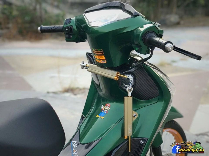 Wave 125i độ thu hút mọi ánh nhìn với phong cách hoàng tộc - 1