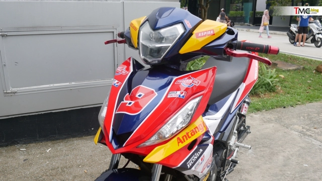 Winner 150 độ siêu đã theo phong cách moto2 tại trường đua malaysia - 3