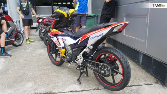 Winner 150 độ siêu đã theo phong cách moto2 tại trường đua malaysia - 15