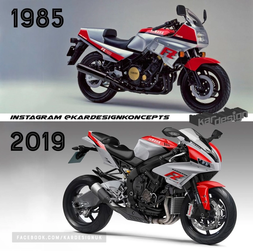 Xuất hiện hình ảnh yamaha fz 1000 mới cạnh tranh với đối thủ suzuki katana 2019 - 4