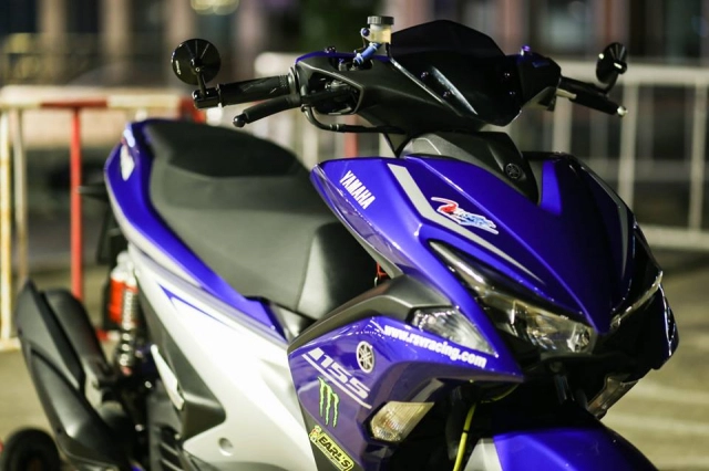 Yamaha aerox bản độ movistar đến từ thái lan - 1