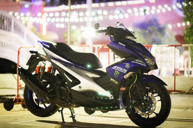 Yamaha aerox bản độ movistar đến từ thái lan - 7