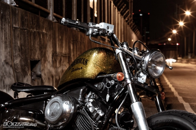 Yamaha dragstar 400 siêu ngầu và đầy cá tính với style bobber - 4