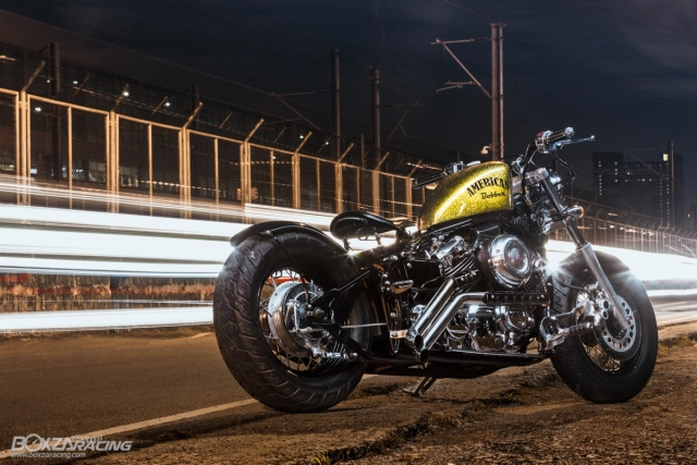 Yamaha dragstar 400 siêu ngầu và đầy cá tính với style bobber - 8