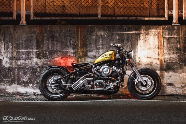 Yamaha dragstar 400 siêu ngầu và đầy cá tính với style bobber - 9