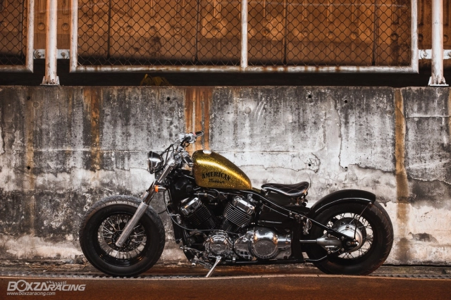 Yamaha dragstar 400 siêu ngầu và đầy cá tính với style bobber - 10