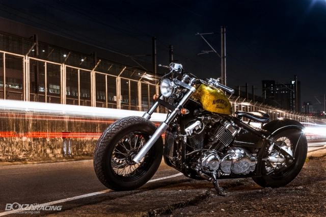 Yamaha dragstar 400 siêu ngầu và đầy cá tính với style bobber - 13