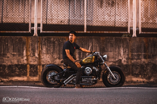 Yamaha dragstar 400 siêu ngầu và đầy cá tính với style bobber - 17