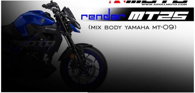 Yamaha mt-03 2019 sửa đổi thiết kế theo đàn anh mt-09 trong năm tới - 1