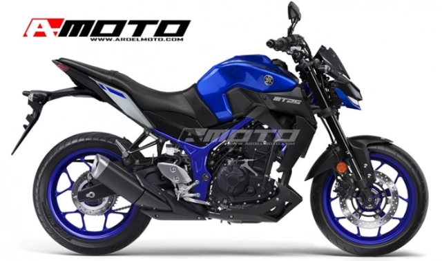 Yamaha mt-03 2019 sửa đổi thiết kế theo đàn anh mt-09 trong năm tới - 2