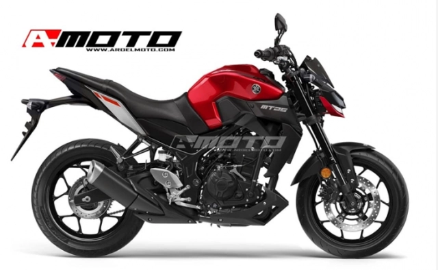 Yamaha mt-03 2019 sửa đổi thiết kế theo đàn anh mt-09 trong năm tới - 3