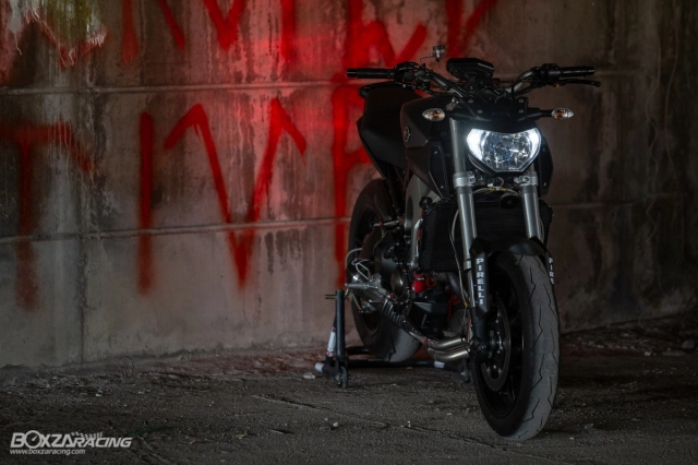 Yamaha mt-09 độ chất lừ và đầy cảm xúc của nữ biker thái - 28