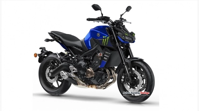 Yamaha mt-series lộ diện thiết kế mới theo phong cách monster motogp 2019 - 4