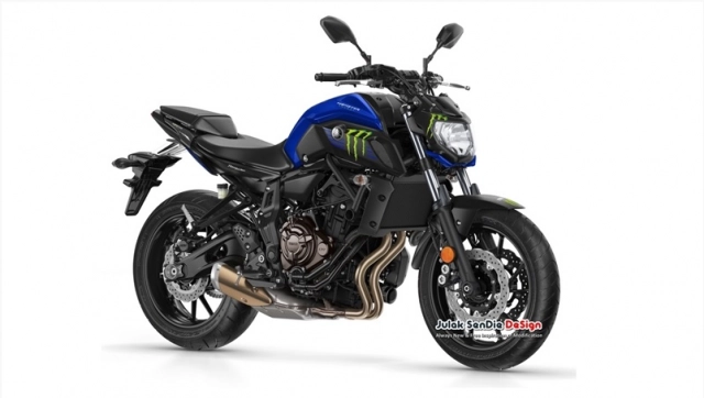 Yamaha mt-series lộ diện thiết kế mới theo phong cách monster motogp 2019 - 5