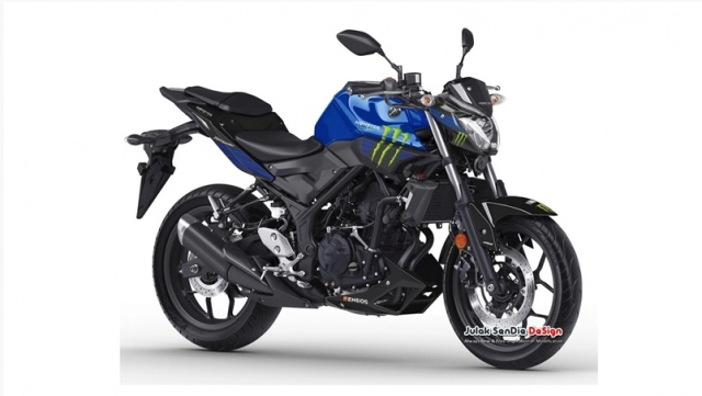 Yamaha mt-series lộ diện thiết kế mới theo phong cách monster motogp 2019 - 6