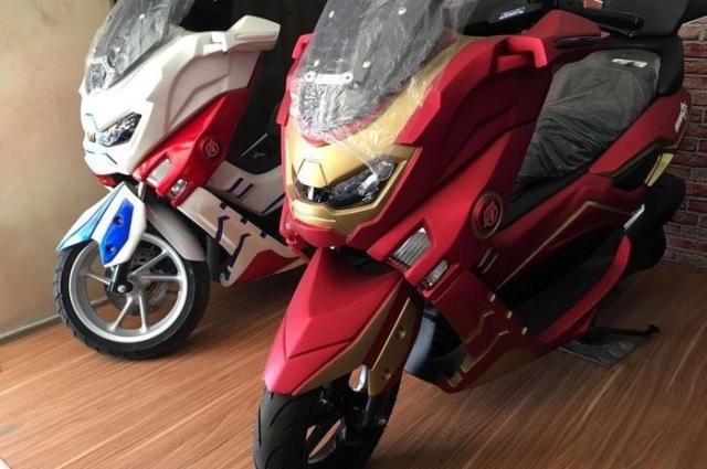 Yamaha nmax iron man - phiên bản độc đáo vừa mới trình làng - 1