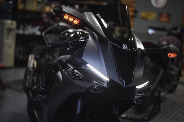 Yamaha r1 chất chơi với phong cách carbon2race - 1