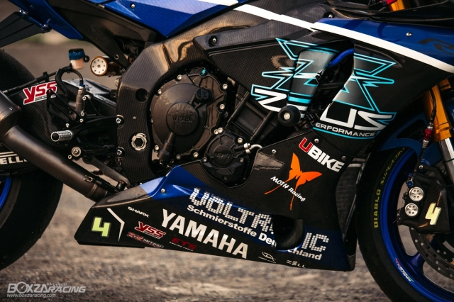 Yamaha r1 độ chất chơi mê hoặc người nhìn với phong cách racing - 17