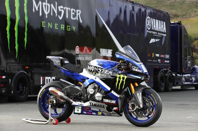 Yamaha r1 độ hấp dẫn với sự tài trợ từ monster energy - 1