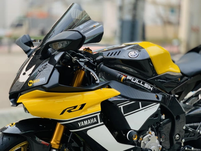 Yamaha r1 phiên bản cá trê hóa cuồng với dàn đồ cực chất - 17