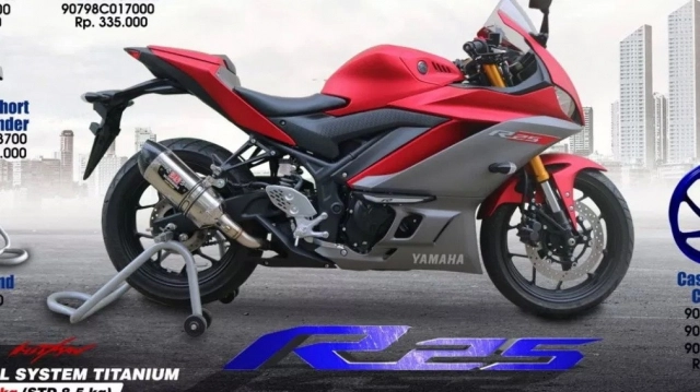 Yamaha r25 indonesia được phát hành hơn 10 trang bị phụ kiện đi kèm với mức giá hấp dẫn - 3