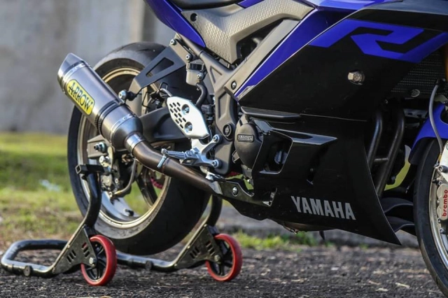 Yamaha r3 2019 độ cực shock với dàn chân oz racing hạng nặng - 7