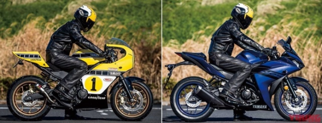 Yamaha r3 bản tùy chỉnh cafe racer lấy cảm hứng từ huyền thoại yzr500 kenny roberts - 4