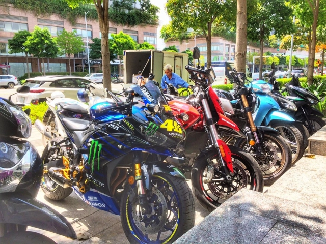 Yamaha r3 độ chất ngất với team đấu monster energy motogp 2019 của biker việt - 9