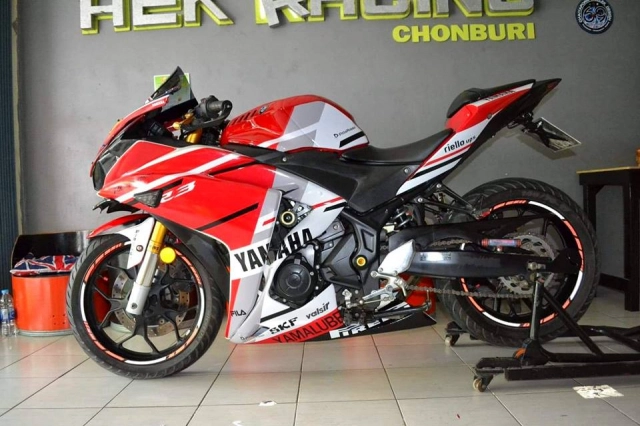 Yamaha r3 hầm hố theo phong cách motogp - 8